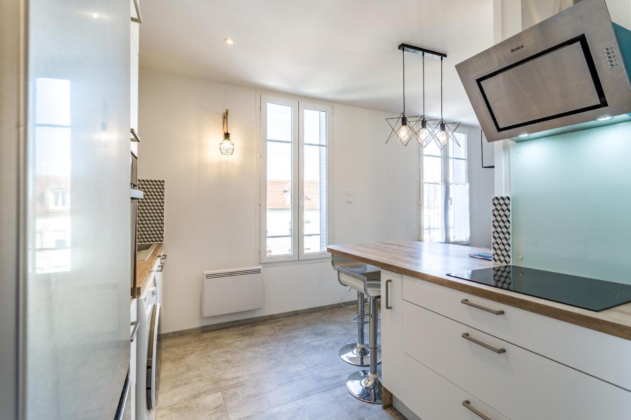 Appartement "Le Preize" - Centre Ville - Garage Prive トロワ エクステリア 写真